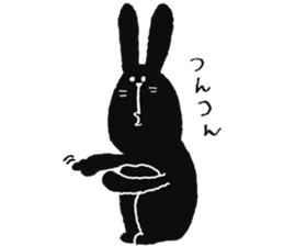 Rabbit jokes low. sticker #10824088