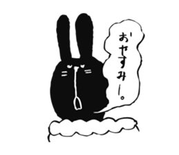 Rabbit jokes low. sticker #10824092