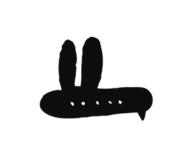Rabbit jokes low. sticker #10824094