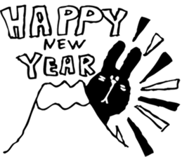 Rabbit jokes low. sticker #10824095