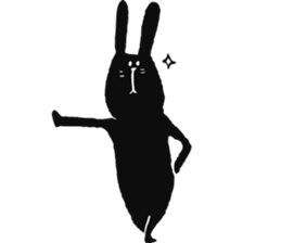 Rabbit jokes low. sticker #10824097