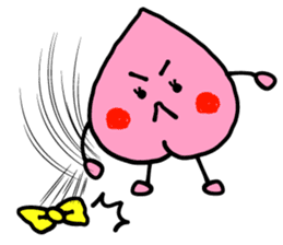 Peach kun sticker #10824199