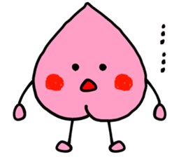 Peach kun sticker #10824202