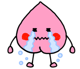 Peach kun sticker #10824222