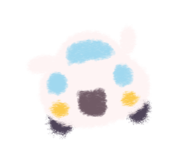 Cute Cotton Candy Car. sticker #10824664