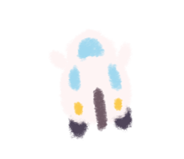 Cute Cotton Candy Car. sticker #10824672