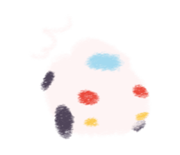 Cute Cotton Candy Car. sticker #10824683