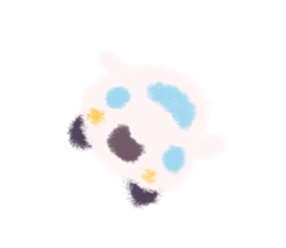 Cute Cotton Candy Car. sticker #10824692