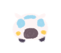 Cute Cotton Candy Car. sticker #10824697