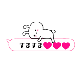 Mini-rabbit appeared sticker #10824794