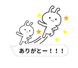 Mini-rabbit appeared sticker #10824800