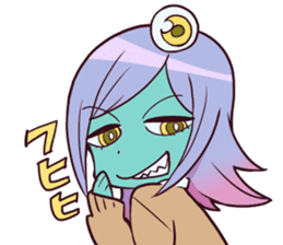 Space Patrol Luluco sticker #10824929