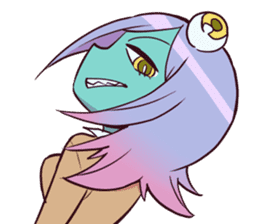 Space Patrol Luluco sticker #10824930