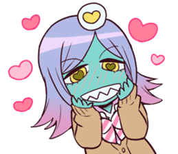 Space Patrol Luluco sticker #10824933
