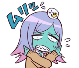 Space Patrol Luluco sticker #10824934