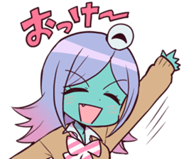 Space Patrol Luluco sticker #10824935