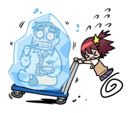 Space Patrol Luluco sticker #10824941