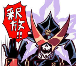 Space Patrol Luluco sticker #10824943