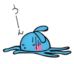 Radio waves!Rabbit alien sticker #10825184