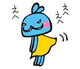 Radio waves!Rabbit alien sticker #10825185