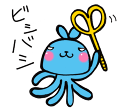 Radio waves!Rabbit alien sticker #10825192