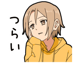 Lost of the boy's vocabulary sticker #10825953