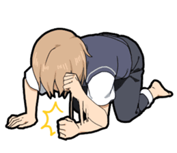 Lost of the boy's vocabulary sticker #10825962