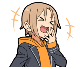 Lost of the boy's vocabulary sticker #10825965