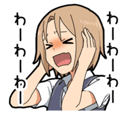 Lost of the boy's vocabulary sticker #10825970