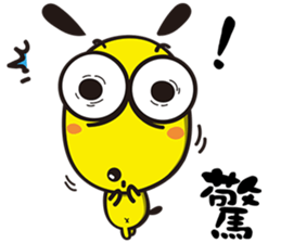 Two bombs and small yellow - life sticker #10826186