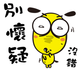 Two bombs and small yellow - life sticker #10826200