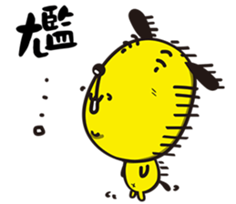 Two bombs and small yellow - life sticker #10826212