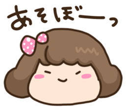 "Mochiko" of the rice cake sticker #10826266