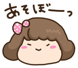"Mochiko" of the rice cake sticker #10826266