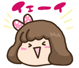 "Mochiko" of the rice cake sticker #10826267