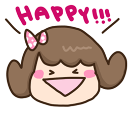 "Mochiko" of the rice cake sticker #10826273