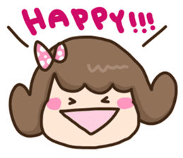 "Mochiko" of the rice cake sticker #10826273