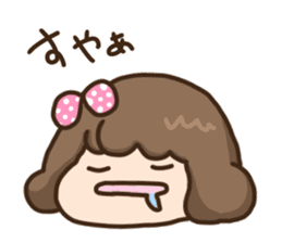 "Mochiko" of the rice cake sticker #10826277