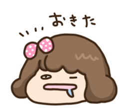 "Mochiko" of the rice cake sticker #10826278