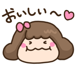 "Mochiko" of the rice cake sticker #10826283