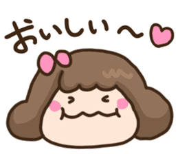 "Mochiko" of the rice cake sticker #10826283