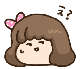 "Mochiko" of the rice cake sticker #10826285