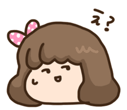 "Mochiko" of the rice cake sticker #10826285