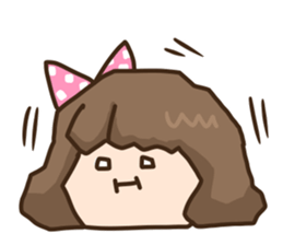 "Mochiko" of the rice cake sticker #10826286