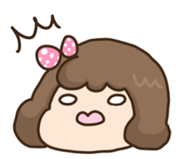 "Mochiko" of the rice cake sticker #10826287