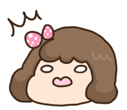 "Mochiko" of the rice cake sticker #10826287