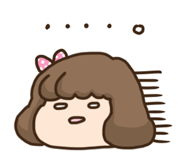 "Mochiko" of the rice cake sticker #10826289