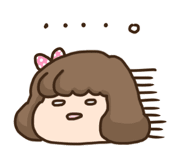 "Mochiko" of the rice cake sticker #10826289