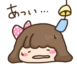 "Mochiko" of the rice cake sticker #10826291