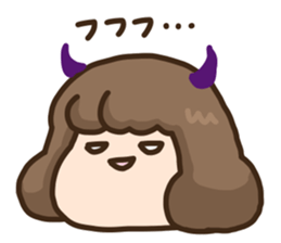 "Mochiko" of the rice cake sticker #10826293